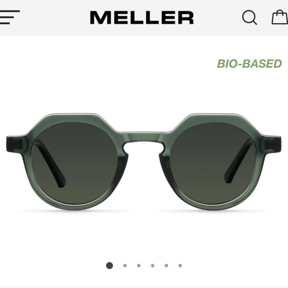Meller Hasan sunglasses in fog olive
